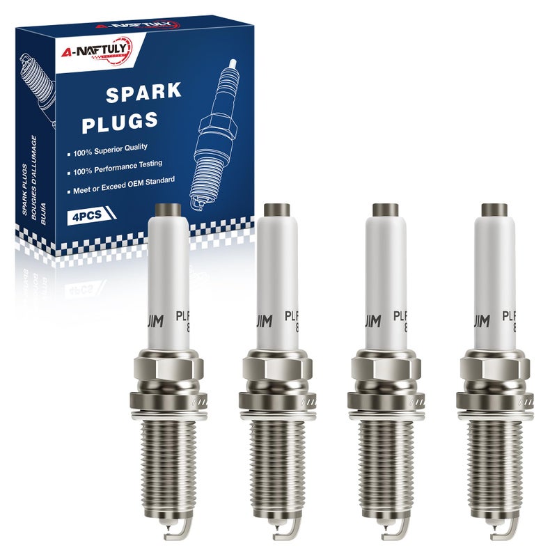 Iridium Platinum Spark Plugs 4 Pack 94833 PLFER7A8EG Compatible with 20132019 VW Jetta Passat Golf Beetle GTI 20152020 Audi A3 A4 A5 A6 TT Quattro Q5 Q7 S3 L4 18L 20L