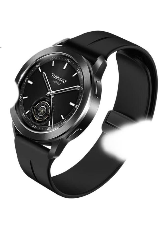 Freeson Compatible With Xiaomi Watch Band For Watch S4/S4 Sport/S3/S2/S1/S1Pro/Xiaomi Color/Smartwatch, 22Mm Interface (Magnetic Version), Black - Image 2