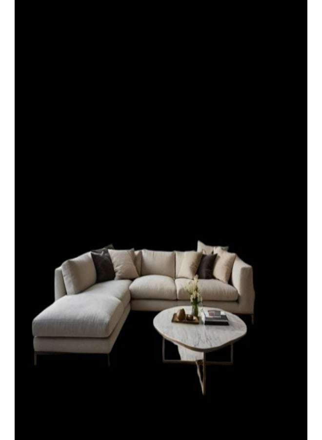 كوالا كنب زاوية اوف وايت - 300x300x85 سم