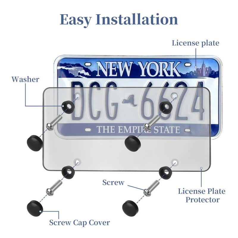 DEFEK 2 Pack Universal License Plate Frame - Image 5