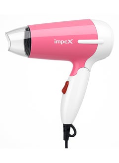 Hair Dryer Impex Foldable Handle Hair Dryer 700W Travel Friendly Compact
