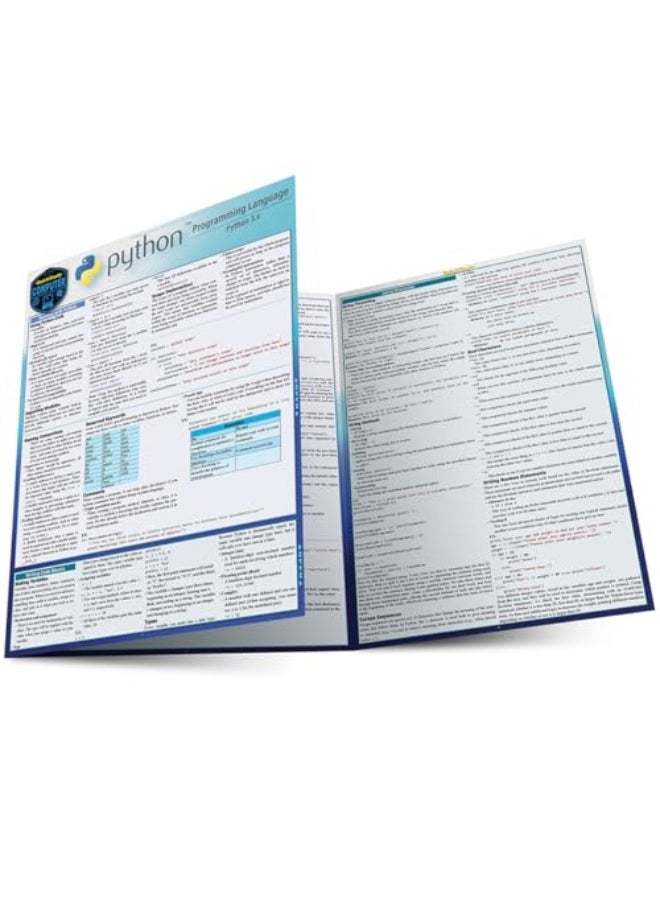 Python Standard Library A Quickstudy Laminated Reference Guide By Jayne, Berajah Paperback 
