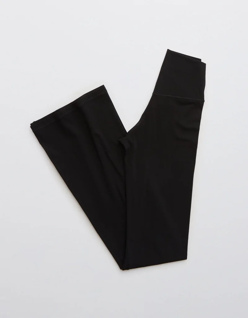 Aerie  OFFLINE By Aerie Real Me High Waisted Crossover Flare Legging for Women | Best Price UAE