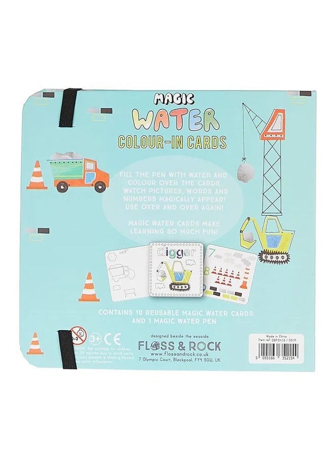 Floss & Rock Multicolour Water Colouring Cards Set - Image 3