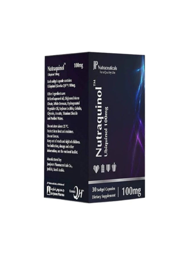 jp Nutraquinol ubiquinol 100mg 30capsules - Image 3