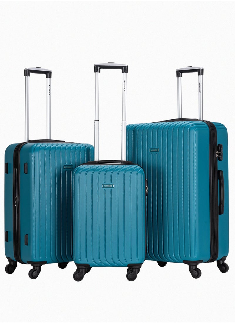 Stargold Suitcase Set of 3 PCS ABS Hardside Travel Luggage Bag  - Image 1
