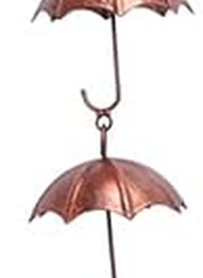 سلسلة مطر الحديد 8 أكواب 3 28 قدم مزراب مزخرف لشرفة الحديقة - Image 3