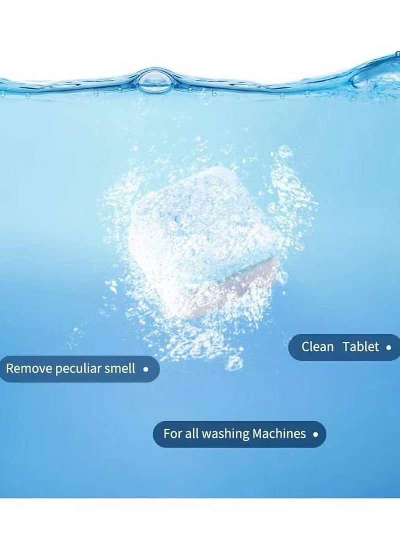 Bukela Washing Machine Cleaner, 12 Pack Deep Cleaning Tablets for Front and Top Loader Machines - Image 4