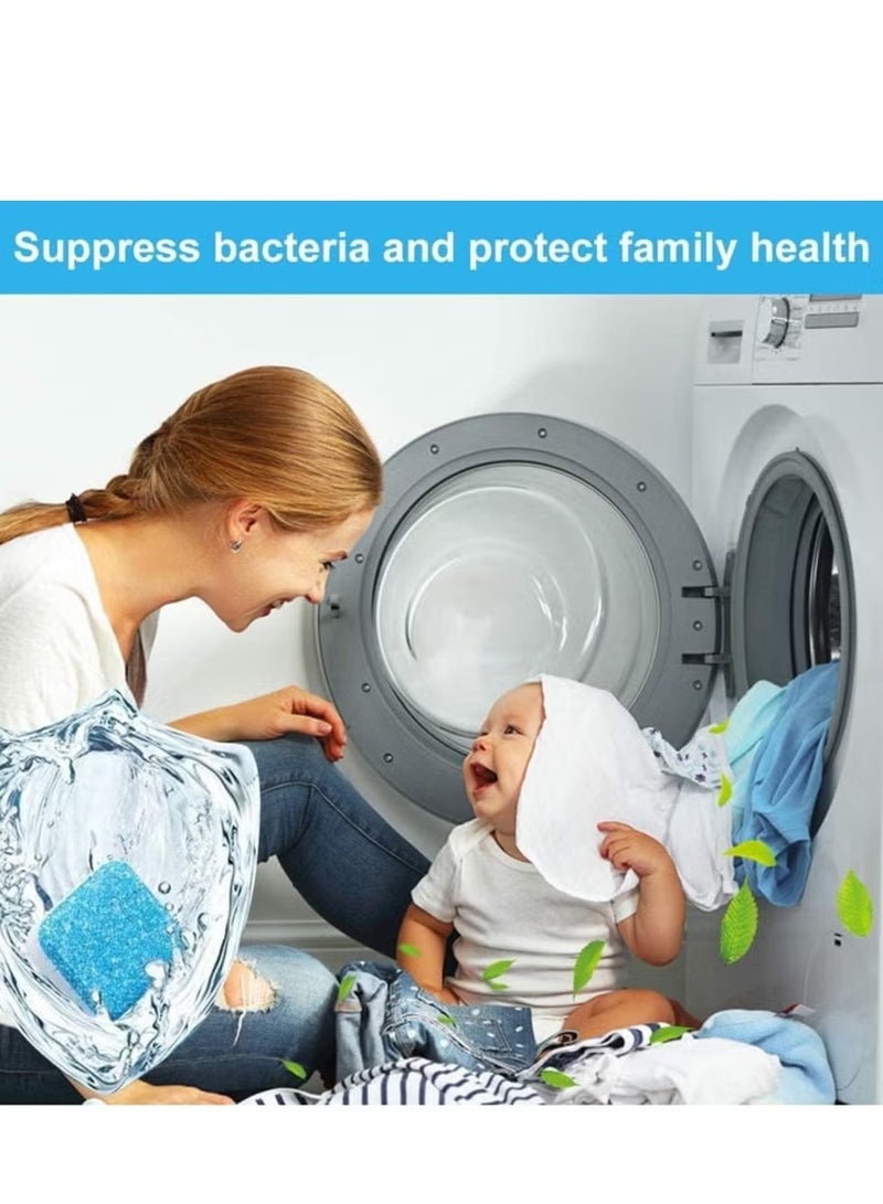 Bukela Washing Machine Cleaner, 12 Pack Deep Cleaning Tablets for Front and Top Loader Machines - Image 5