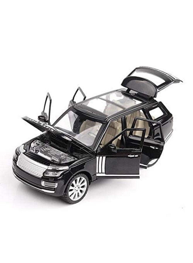 LONGMIRE Metal Pull Back Diecast Car Pull Back Car Model with Sound Light Boys Gifts Toys for Kids Pack of 1, Multicolor (Land Rover Defender) - Image 5