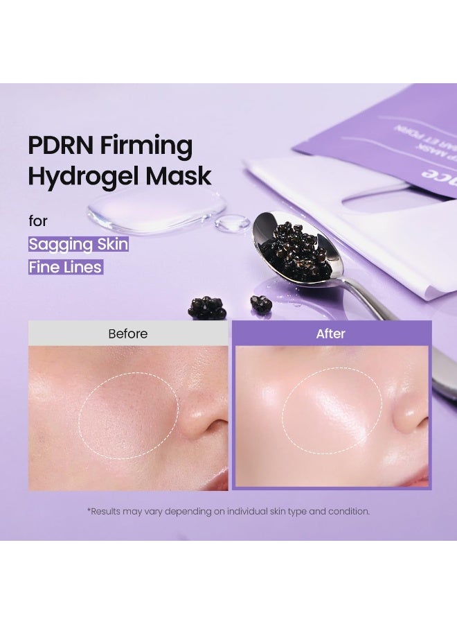 بيودانس BIODANCE Rejuvenating Caviar PDRN Real Deep Mask, Overnight Hydrogel Mask, Skin Firming & Radiance Boost, Enhancing Recovery for All Skin Types, 1.19oz(34g) x 4ea - Image 5