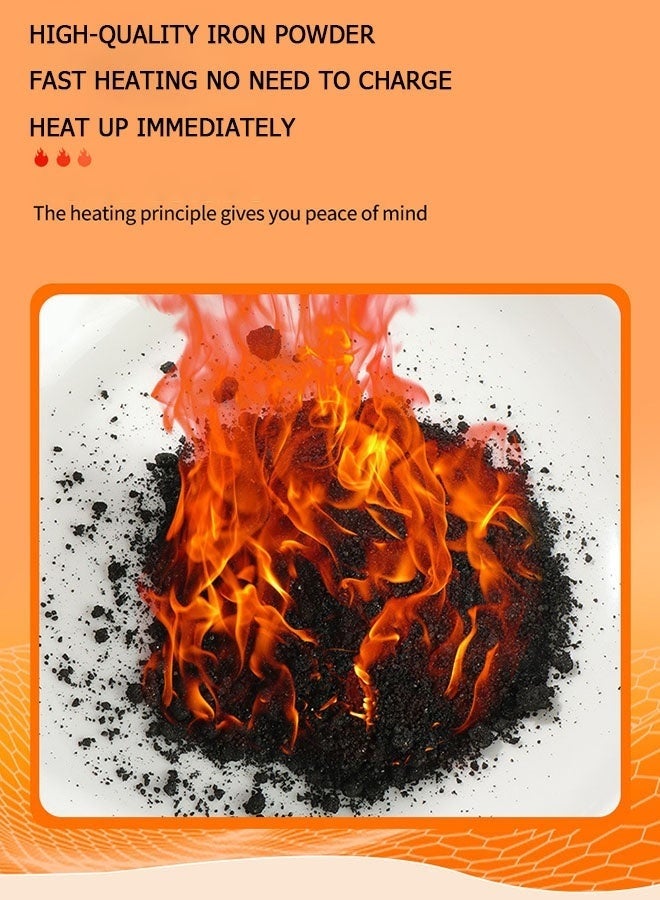 أس تس إل 5 أكياس (10 قطعة) دفّائات يد - دفّائات يد يمكن التخلص منها تعمل بالهواء - دفّائات طبيعية آمنة خالية من الروائح تعمل بالهواء تدوم حتى 8 ساعات من الحرارة - Image 4