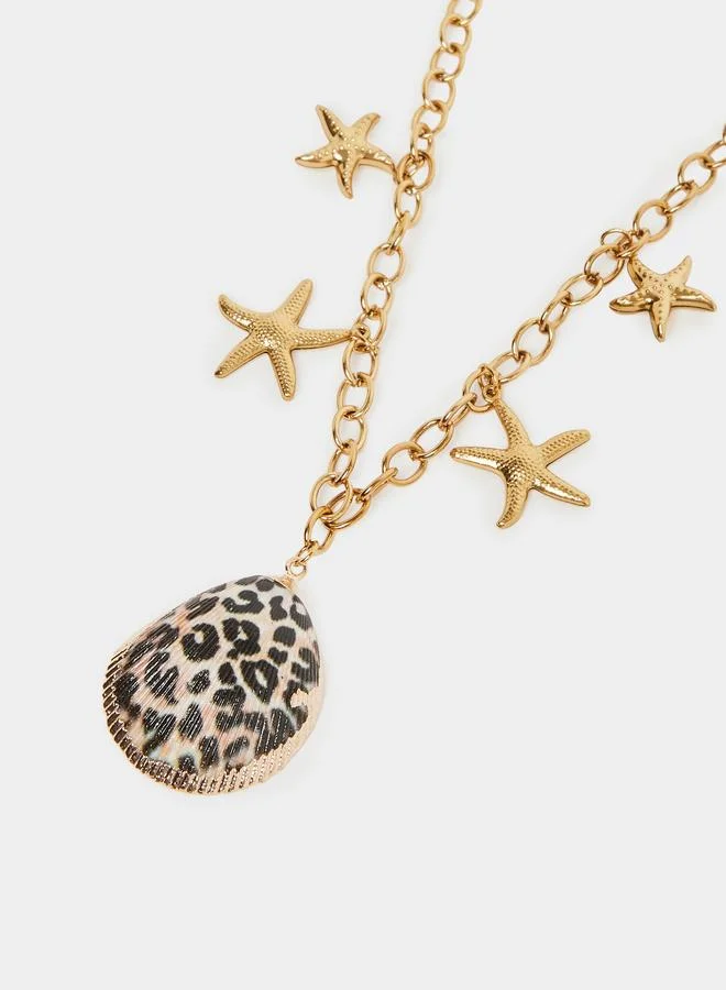 Styli Starfish Charm Pendant Necklace