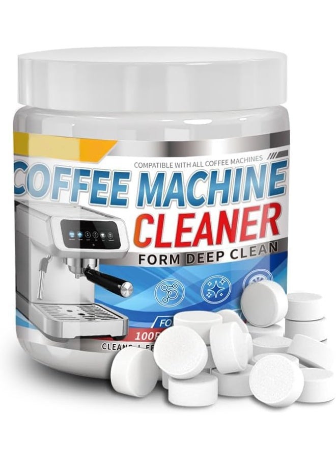 100 Count Coffee Machine Cleaning Products – Descaler & Deodorizer for All Coffee Makers and Espresso Machines, Individually Wrapped - Image 1