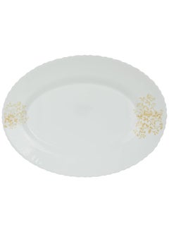 LARAH BY BOROSIL Larah by Borosil Ingot Fluted Series Opalware Dinner Set | 23 Pieces for Family of 6 | Microwave & Dishwasher Safe | Bone-Ash Free | Crockery Set for Dining & Gifting | Plates & Bowls | White  - Image 4