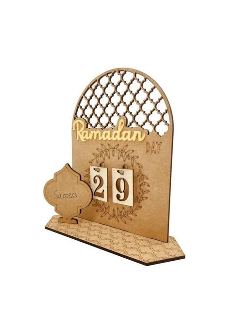Ramadan Advent Calendar Countdown Calendars Decorations For Home Table Desktop Ornaments Eid Gift