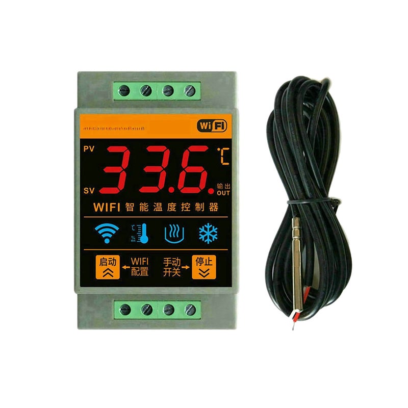WIFI Temperature Controller Timing Setting Mobilephone Tuya APP Remotely Control with Limit Alarm Function - Image 1