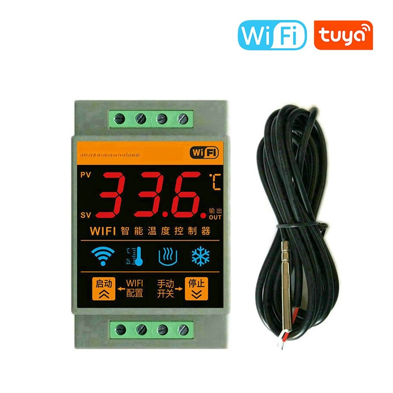 WIFI Temperature Controller Timing Setting Mobilephone Tuya APP Remotely Control with Limit Alarm Function - Image 5
