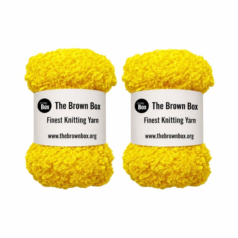 The Brown Box-Feather Wool, Crochet Hook Yarn, Needle Knitting Yarn,Feather Wool for Rangoli,Feather Wool Thread for mat. - Image 5