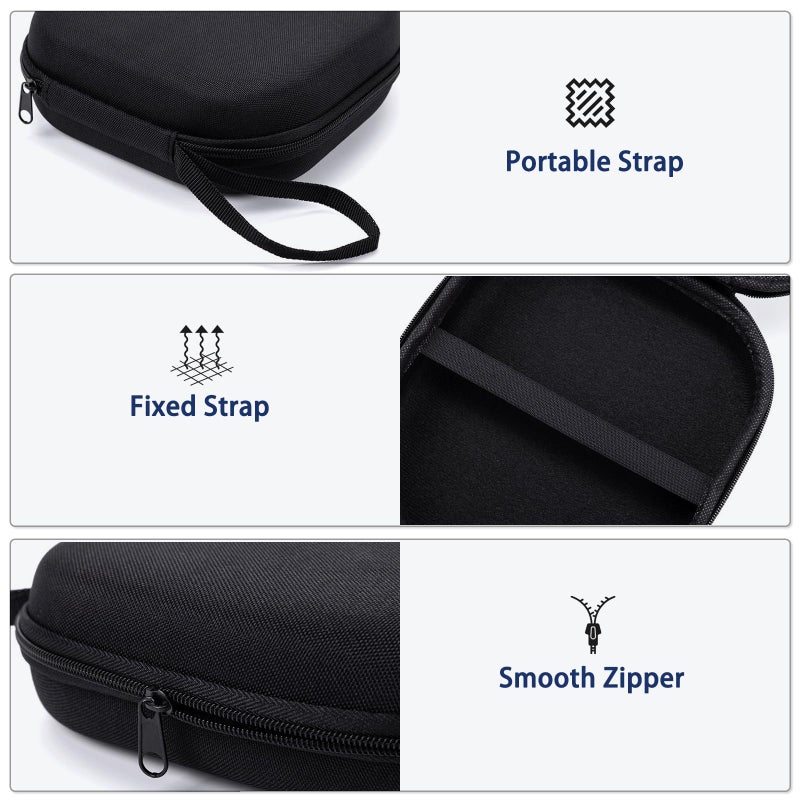 TYSORETY Case Compatible with JBL Tune 510BT 520BT 720BT 770NC 660NC 670NC, and Sony WH-CH720N WH-CH520 Noise Canceling Wireless Headphones, Portable Travel Headphone Cases (Black) - Image 3