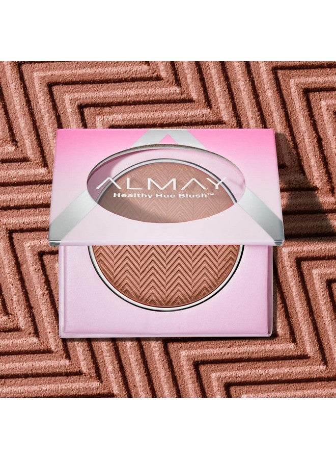 Almay Blush Face Makeup High Pigment Powder Healthy Hue Hypoallergenic 100 Nearly Nude 0.32 Oz - Image 3