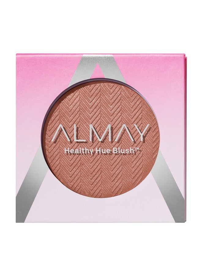 Almay Blush Face Makeup High Pigment Powder Healthy Hue Hypoallergenic 100 Nearly Nude 0.32 Oz - Image 2