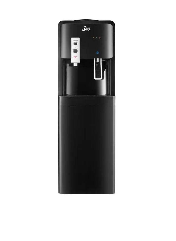 Jac Jac water dispenser, 2 taps, hot and cold, black/silver  - Image 2