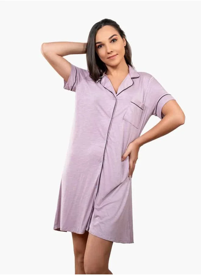 Aadaraya Ss Classic Sleep Shirt For Female