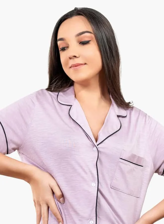 Aadaraya Ss Classic Sleep Shirt For Female