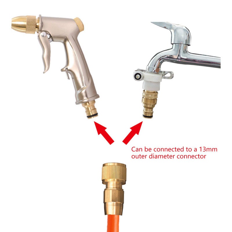 Heavy Duty 3 8 Inch Expandable Hose Coupling Connector For Garden Irrigation Repair - Image 3