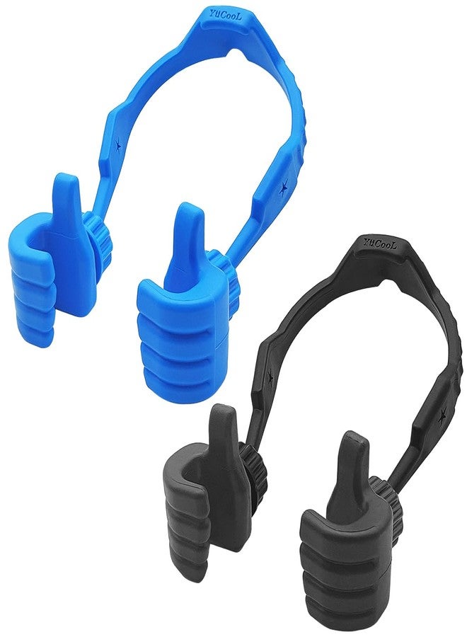 YuCool 2 Pack Thumb Up Lazy Phone Holder,Stocking Stuffers for Boys Girls for Adjustable OK Cell Phone Stands for iPhone/iPad/Tablet - Image 2
