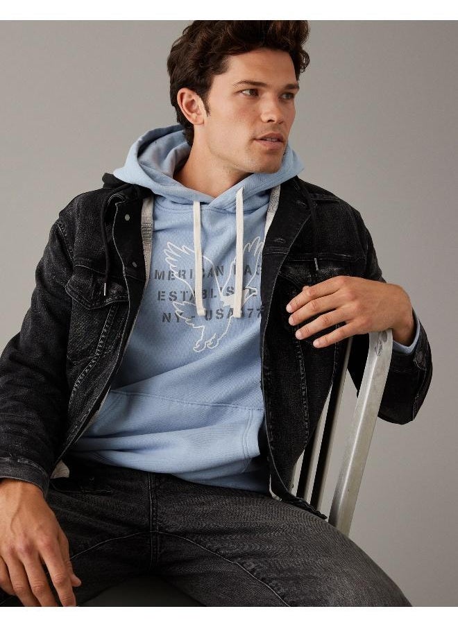 امريكان ايجل - Graphic Hoodie - Image 1