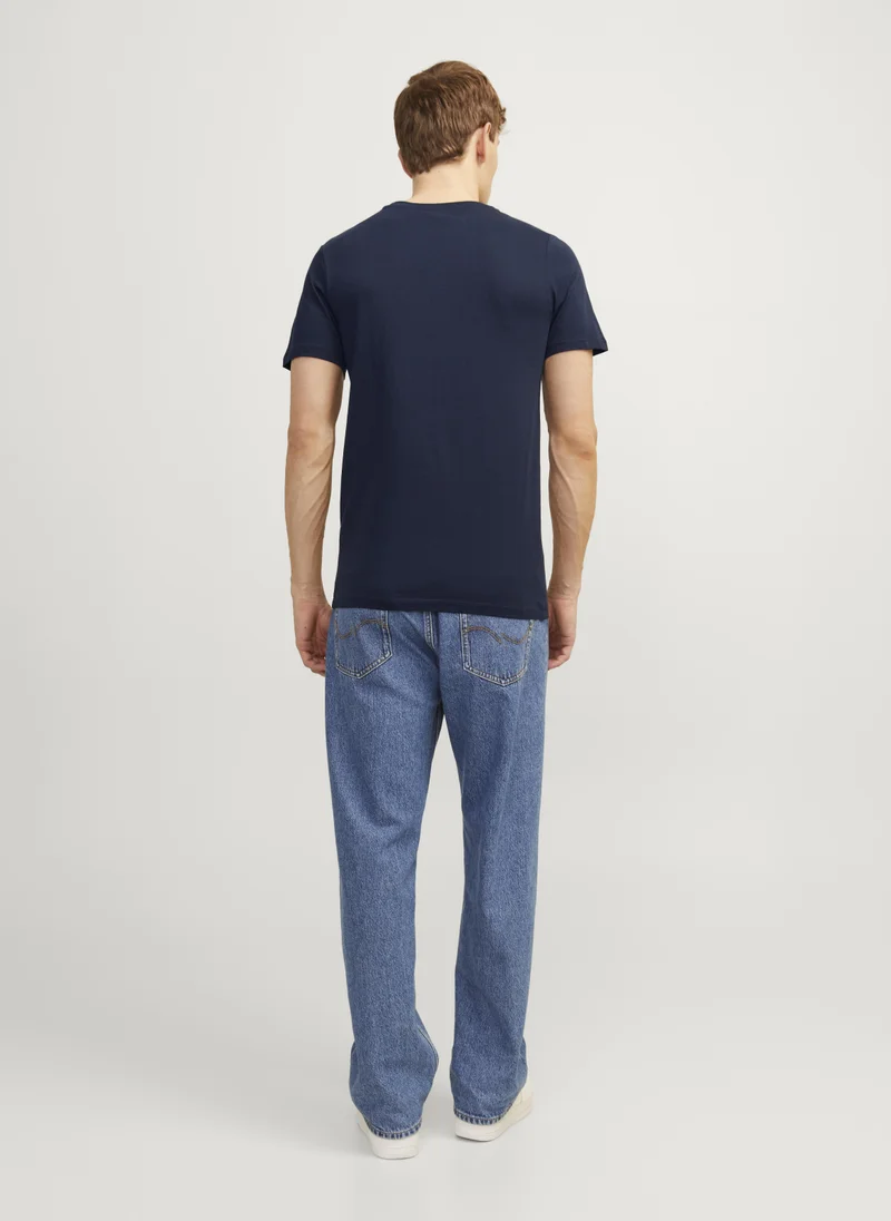 JACK & JONES Graphic Crew Neck T-Shirt