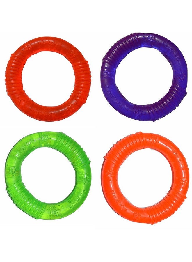 Dog Rubber Dental Chew Ring Toy - (Chew Ring Toy) | Interactive Teeth Cleaning, Playing, Training, And Fetch Toys | Small To Medium Dogs | Good Dental And Gum Health For Your Pet - Image 5