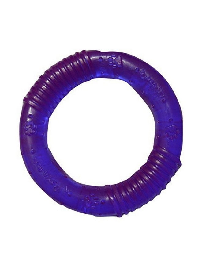 Dog Rubber Dental Chew Ring Toy - (Chew Ring Toy) | Interactive Teeth Cleaning, Playing, Training, And Fetch Toys | Small To Medium Dogs | Good Dental And Gum Health For Your Pet - Image 4