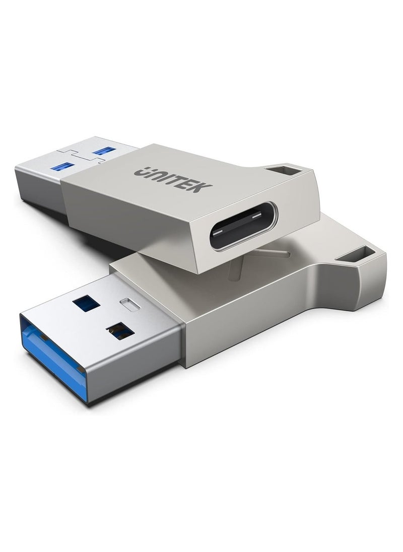 UNITEK UNITEK USB 3.0 to USB-C Adapter – High-Speed Data Transfer and Charging Solution for Laptops, Smartphones, and Tablets – Compatible with MacBook, iPad Pro, Samsung Galaxy, and More  - Image 4