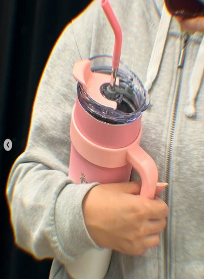 لينيس كوب ترمس عملاق 1200 مل وردي - Image 2