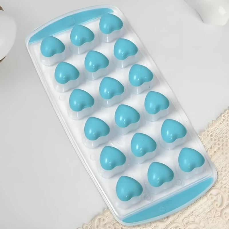 Creative Silicone Ice Molded Boxes, Kitchen Ice Cube Molds Heart Shape Assorted 1 Piece - Image 2