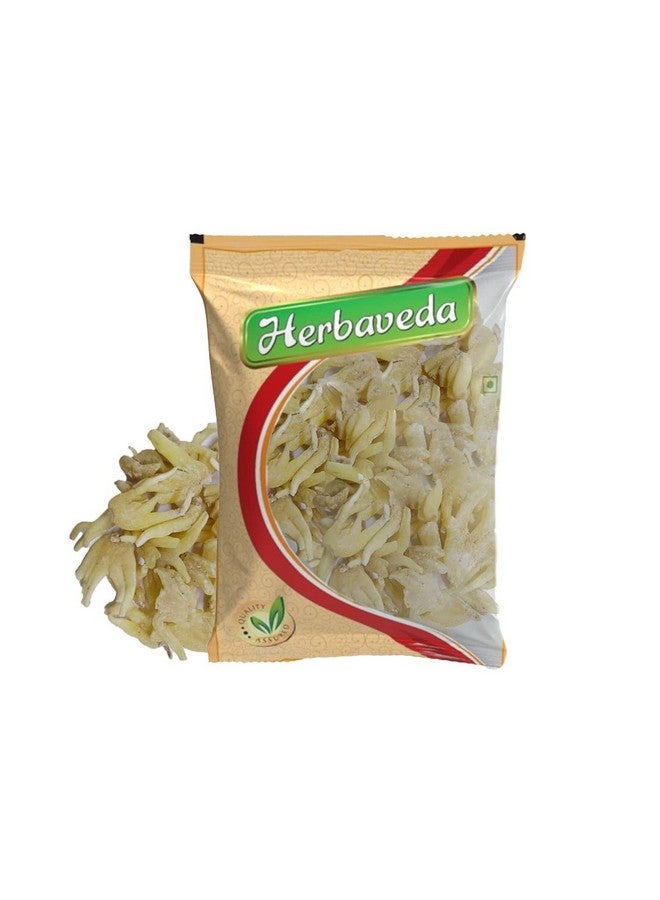 LEANBEING Herbaveda- Salam Panja(Mitha)200G|Hatta Haddit|Panchaule Dactylorhiza Hatagirea|Salab Panja|????????|Panja Meetha|Lucky Hand Root - Image 1