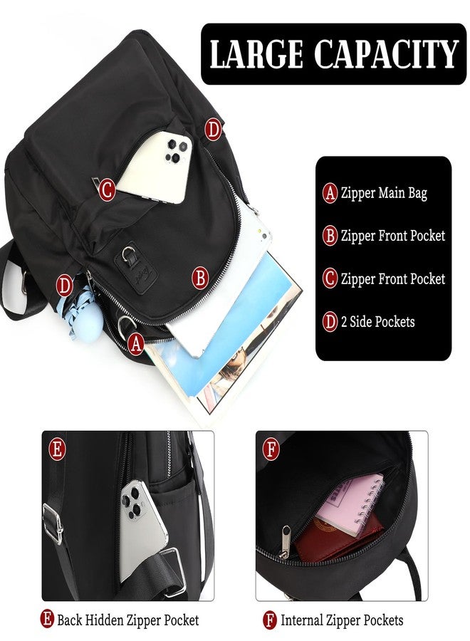 TINYAT Small Backpack Purse for Women Fashion Women Backpack Convertible Handbags Satchel Shoulder Bag for Travel - Image 4