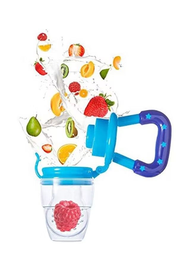 ORiTi Fresh Food Feeder Pacifier Silicone Baby Teether Toy For Children - Blue - Image 3