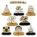 LINGTEER Happy 42nd Birthday Table Honeycomb Centerpieces Cheers to 42nd Birthday 42 Years Old Party Table Decorations Gift Sign - Image 3