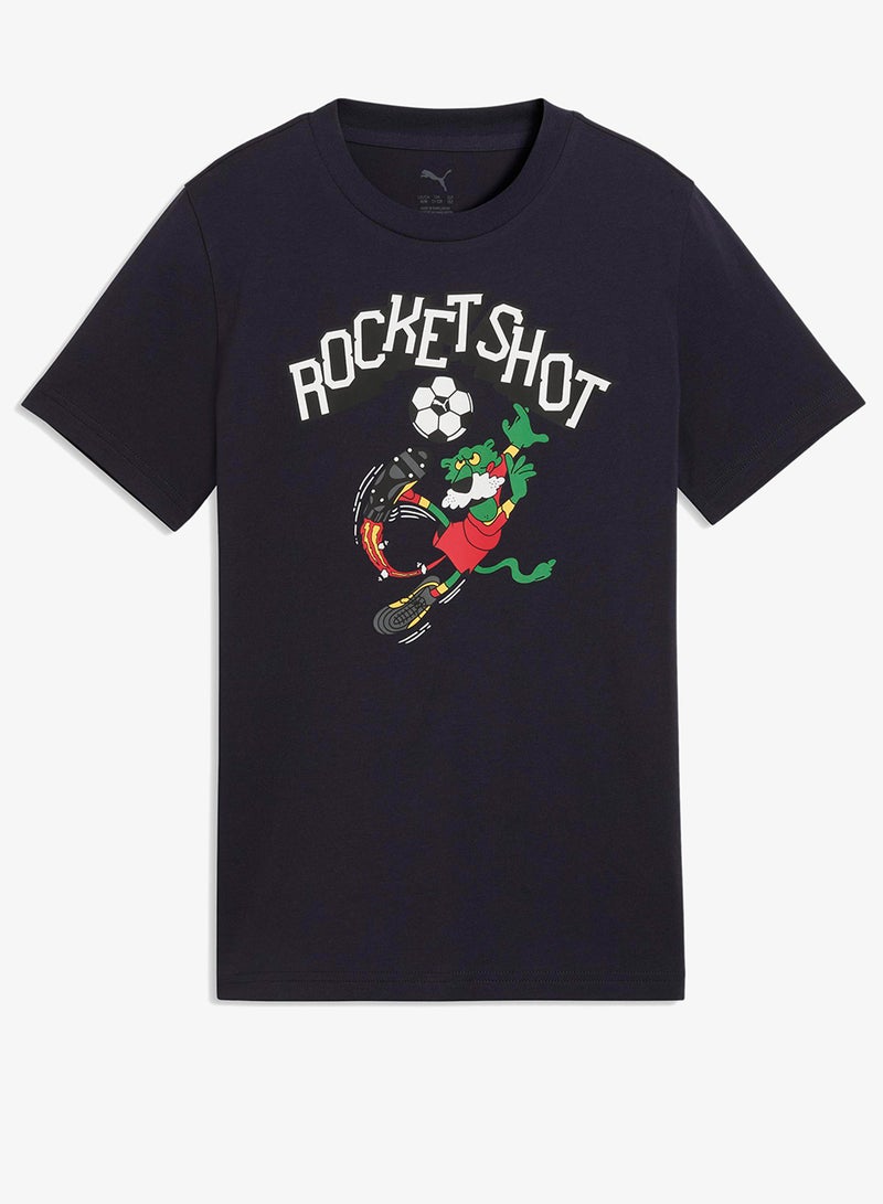 بوما تيشيرت برسومات شبابي فائق - Image 5