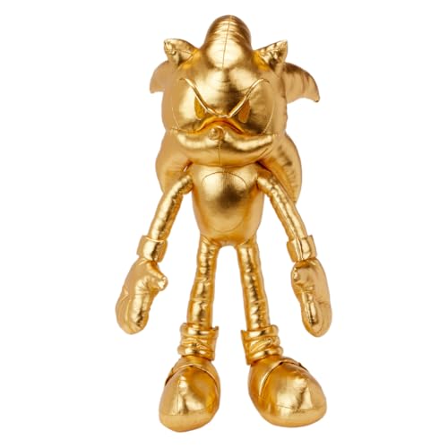 Franco Sonic The Hedgehog Anime 24K Gold Kids Bedding Super Soft Plush Cuddle Pillow Buddy, One Size, (Officially Licensed Product) - Image 1