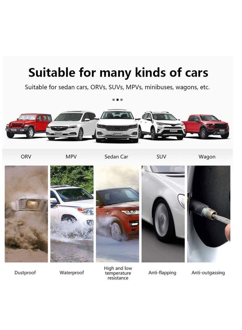 althiqahkey Solar TPMS Wireless Car Tire Pressure Alarm Can Stick on Car Front Glass  - Image 5