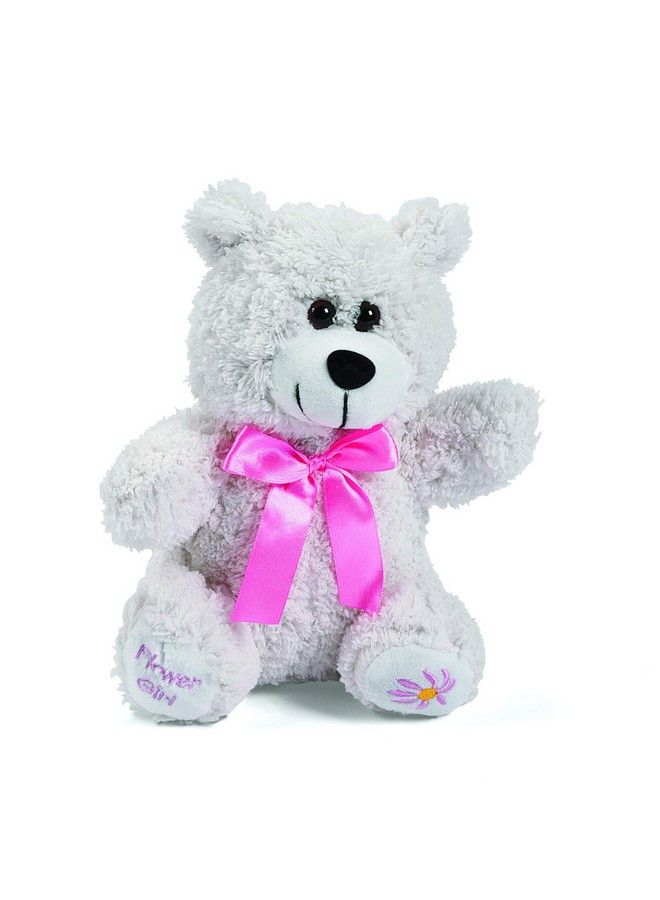 Fun Express 8" Plush Flower Girl Bear Wedding Party Gift Favors Accessories - Image 2