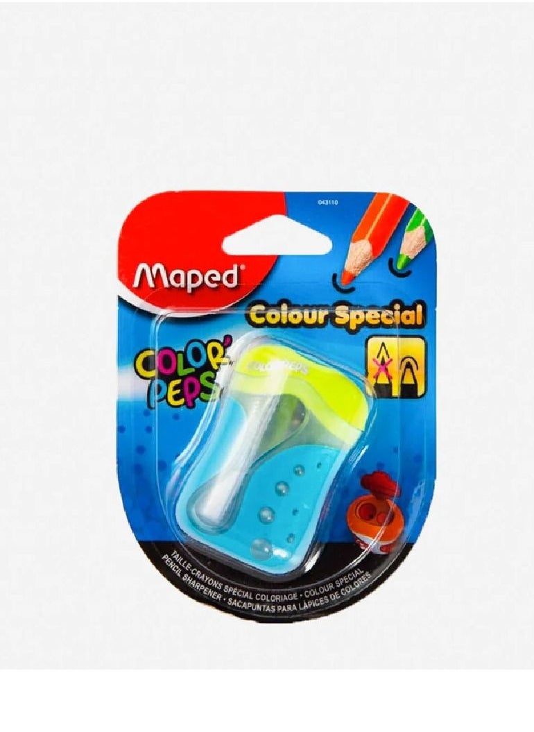 Maped 2-Hole Color Peps Sharpener Assorted Colours  - Image 2