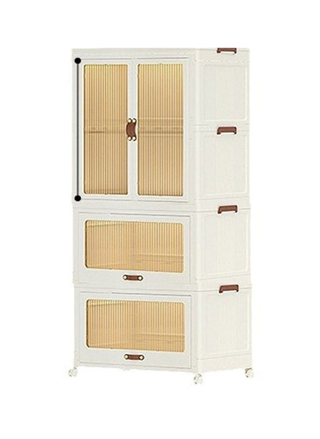 keke - 2 Layers Stylish Multi-Functional Storage 1 Cabinet & 2 Wardrobe - Image 1