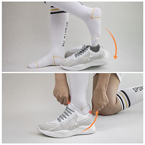 INMAKER No Tie Shoelaces for Kids and Adults, Elastic Shoelaces for Sneakers - Image 3