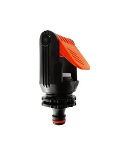 Kitchen Mixer Tap to Garden Hose Pipe Connector with Adjustable Nozzle Indoor Outdoor Universal Click Lock Adaptor